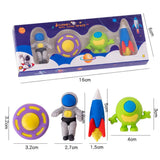 Flying Alien Eraser Set For Kids