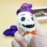 Get Ready for Halloween with our Cute Pumpkin, Ghost, and Bat Slow Rising Toys - Perfect for Kids