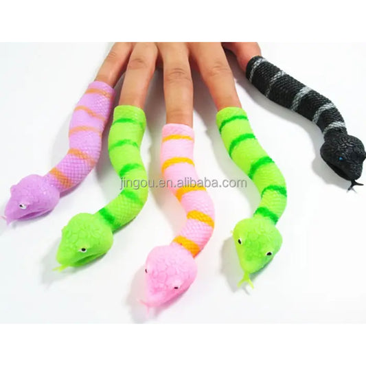 Finger Puppet Snake Toys