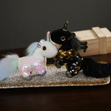 Unicorn Alpaca Zebra Keychain