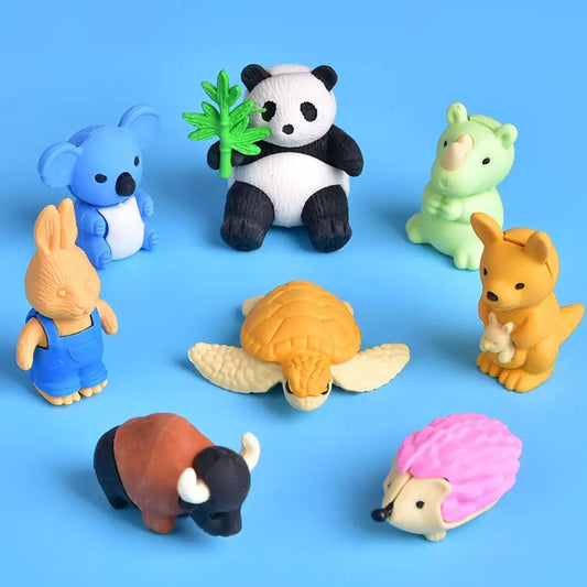 Zoo Animal Eraser for School Kids