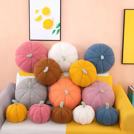 Plush Pumpkin Stuffed Pillow