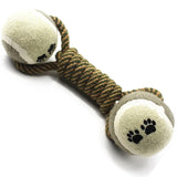 Cotton Dumbbell Ball Chew Rope Toy