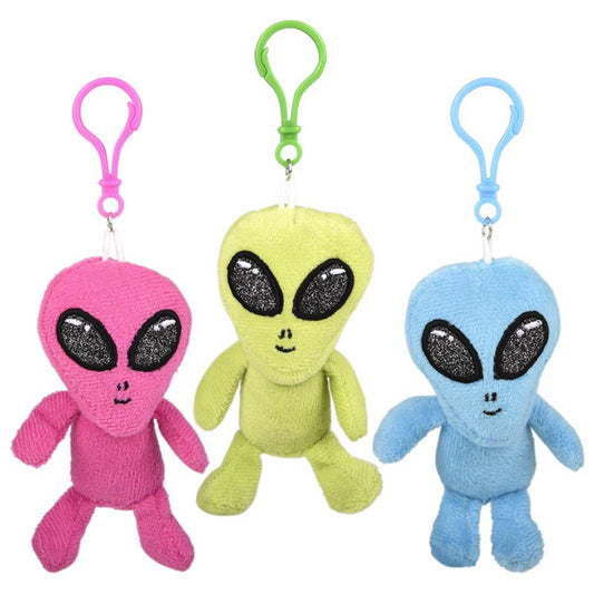 Buy 3" Galactic Alien Backpack Clip in Bulk