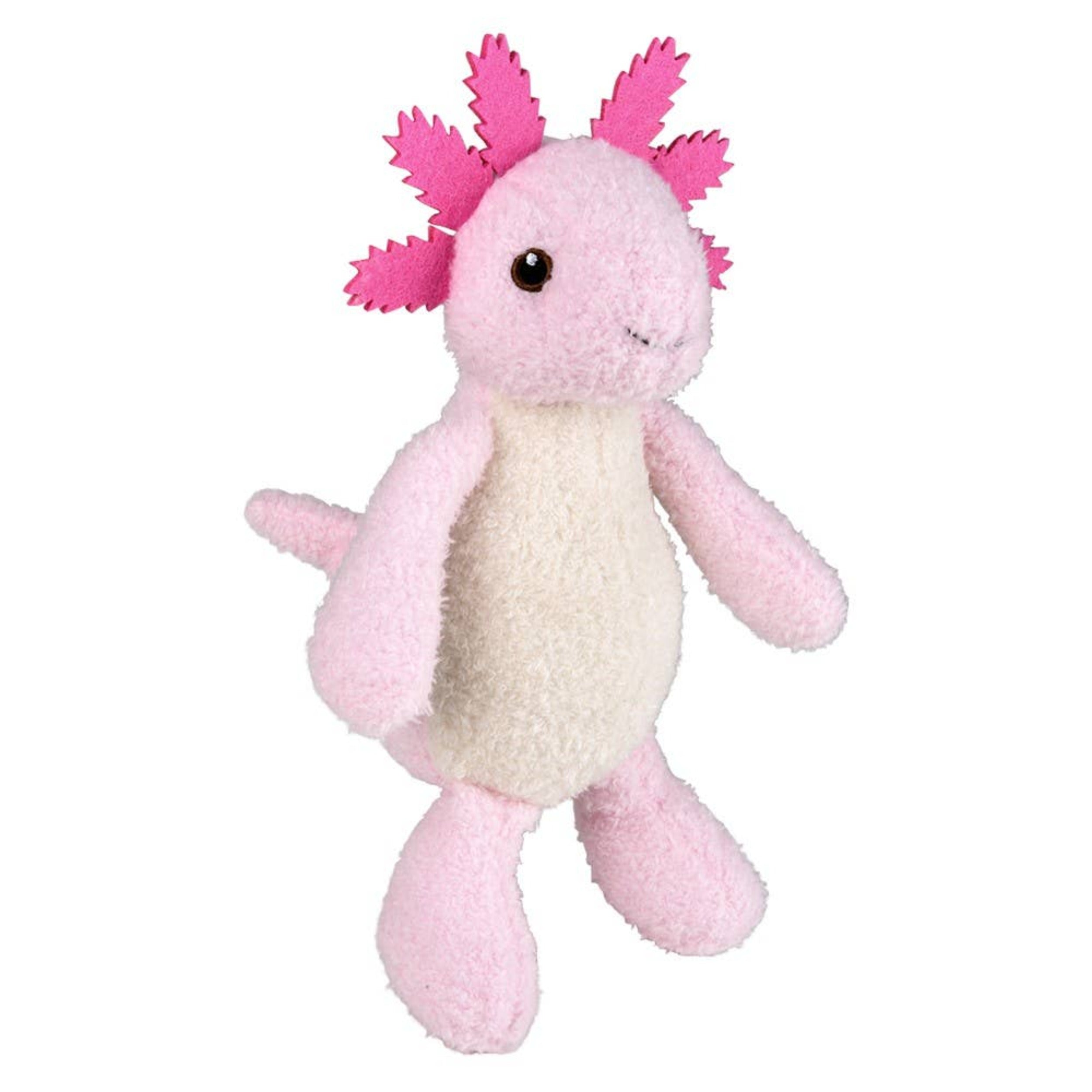 Buy 8" Earth Safe Scruffy Axolotl Plush in Bulk