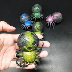 Spider Shaped Squeeze Soft Toys