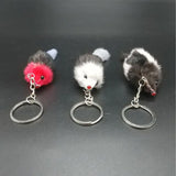 Mini Plush Cat Keychain Toy