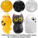 Halloween Ghost Pumpkin Witch Puffer Balls Stress Relief Toys for Kids with Gel Water Beads Balls