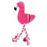 Flamingo Squeaky Pet Toy