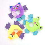 3 Different Shapes Squeaky Plush Dog Toy Interactive For Puppy