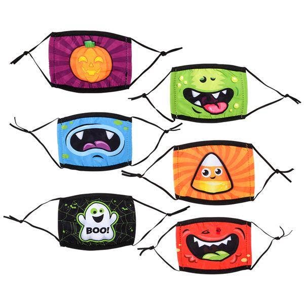 Buy HALLOWEEN FACE MASK CHILD SIZE in Bulk