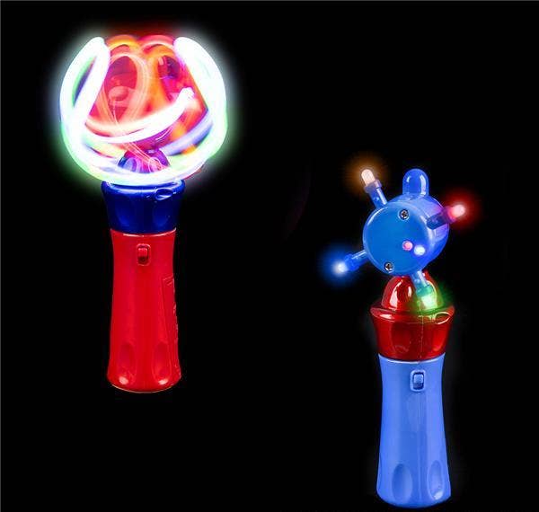 Buy 7" LIGHT-UP ORBITER SPIN WAND in Bulk