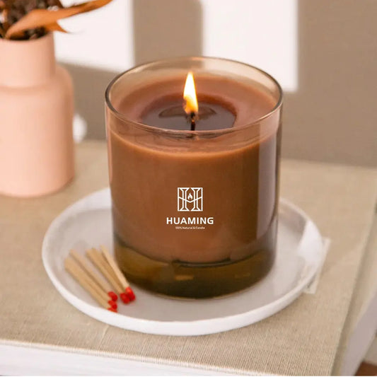 New Arrival Premium Soy Wax Creative Handmade Latte Coffee Scented Fragrance Candle