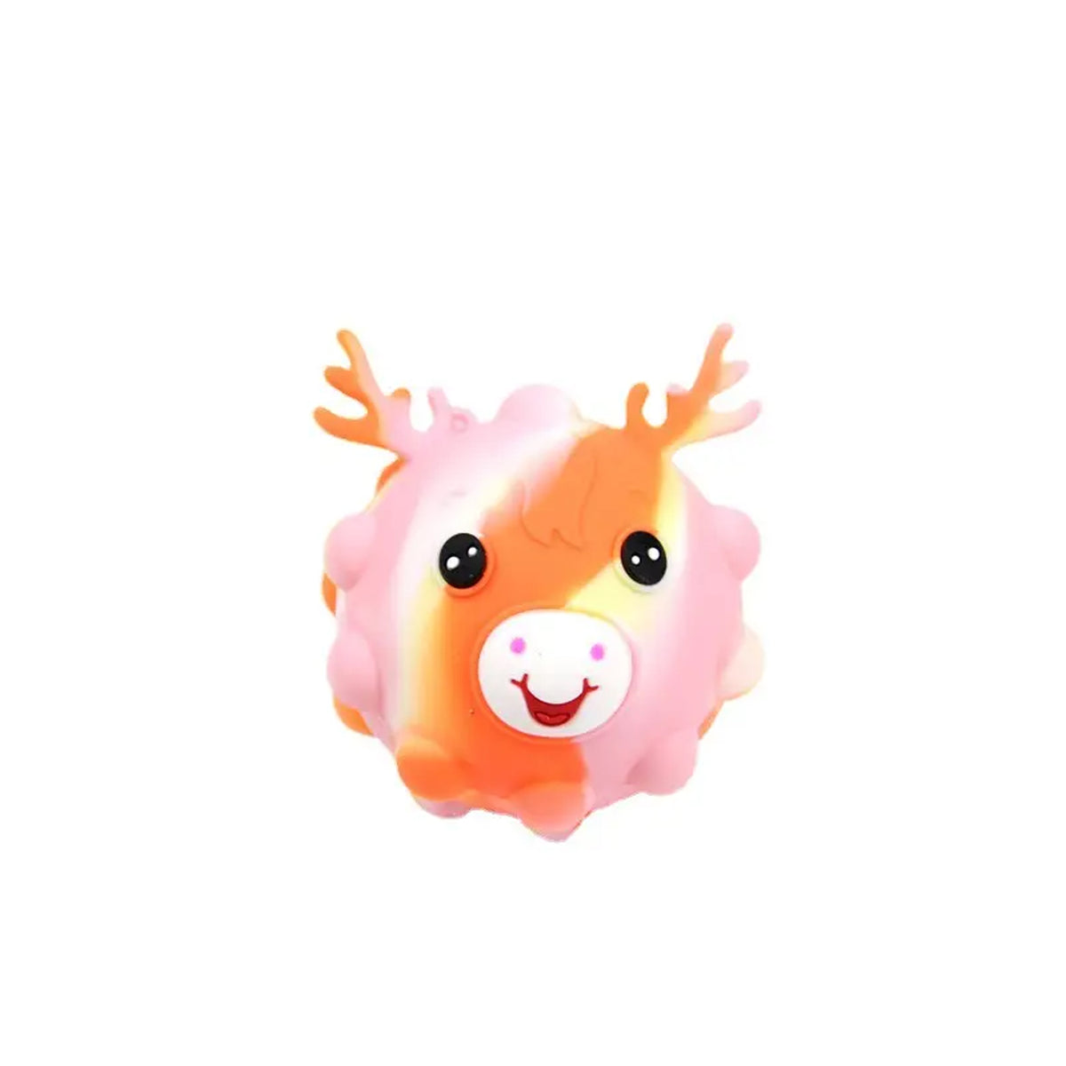 New Deer Shape Novel Luminous 3D Decompression Ball Toy for Kids