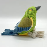 Chirpy Fun for Your Furry Friend: Stuffed Bird-Shaped Squeaky Pet Toy