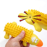 Keep Your Dog Entertained with Our Duck Latex Dog Chew Toy