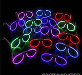 Buy GLOW EYE GLASSES ASSORTMENT 50PC/UNIT in Bulk