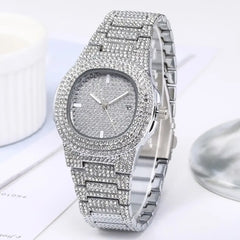 Diamond Luxury Gold Watch for Men