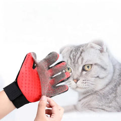 Soft Silicone Pet Dog Grooming Glove Brush for Gentle and Effective Grooming