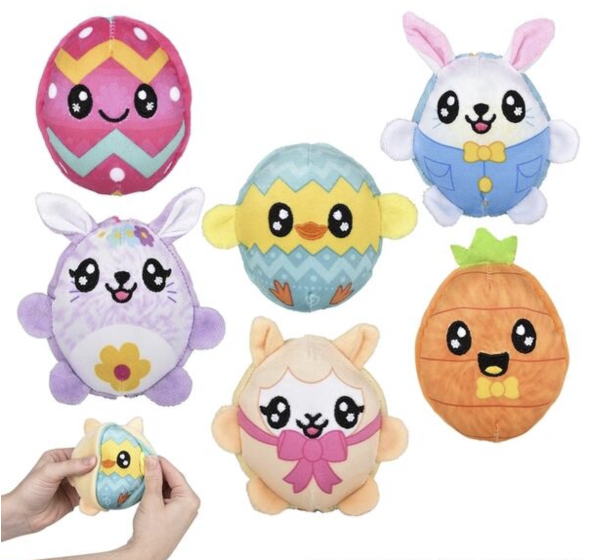 Buy EASTER REVERSE EEZ plush 4" in Bulk