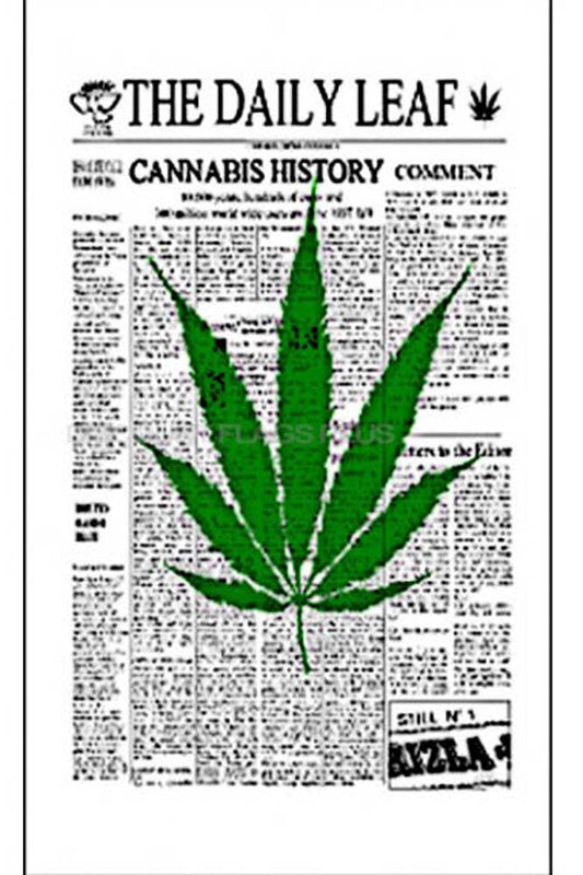 Buy NEWS PAPER DAILY MARIJUANA POT LEAF 3' X 5' FLAGBulk Price