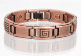 Buy SOLID COPPER MAGNETIC LINK BRACELET style #LG Bulk Price