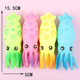 Octopus Stress Relief Squishy Fidget - Fun and Soothing Decompression Toy for Adults and Kids