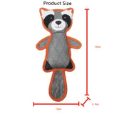 Fox Net Animal Shape Squeaky Pet Toy for Playful Entertainment