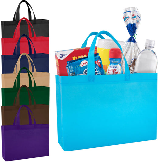 Reusable Grocery Shopping Bag Bulk  - 10 x 14 Inches