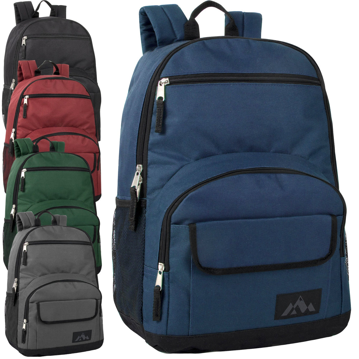 Bulk Multi Pocket Function Backpack Girls & Boys