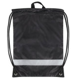 18 Inch Safety Drawstring Bag With Reflective Strap- 4 Colors ( 1 Case=100Pcs) 2.59$/PC