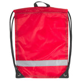 18 Inch Safety Drawstring Bag With Reflective Strap- 4 Colors ( 1 Case=100Pcs) 2.59$/PC