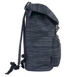 17 Inch Double Buckle Backpack - Stripe Print ( 1 Case=24Pcs) 12.6$/PC