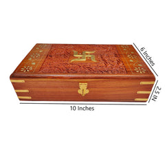 Wooden Antique Jewellery Box