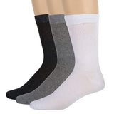 Men's Solid Crew Socks Wholesale