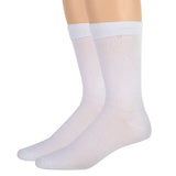 Men's Solid Crew Socks Wholesale