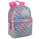 Bulk Mini Backpack With Rainbow Sequin For Girls