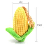 Cute Corn & Cactus Durable Interactive Plush Pet Dog Chew Toys