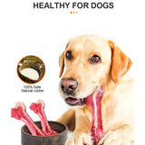 Real Beef Flavor Dog Chew Bones for Aggressive Chewers