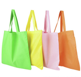 Buy NEON FABRIC TOTE BAG 15 x 16.5" in Bulk