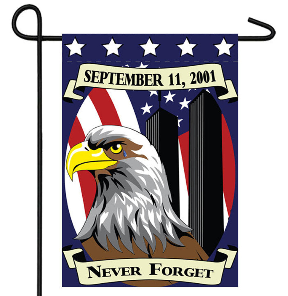 Buy NEVER FORGET 911 -- 28" X 40" GARDEN FLAG Bulk Price