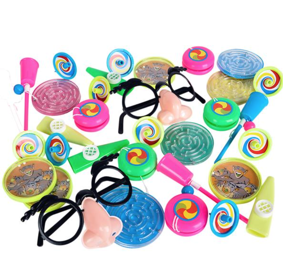 Buy PINATA TOY ASSORMENT 64 PC in Bulk