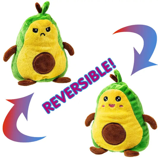 Reversible Avocado Stuffed Toy