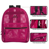 Bulk Mesh Backpack For Girls