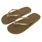 Bulk Women's Flip Flops - Gold