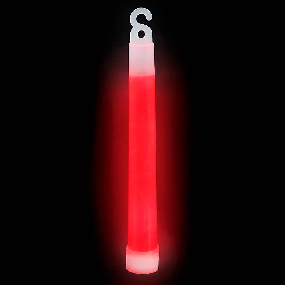 Buy 6" RED GLOW STICK in Bulk