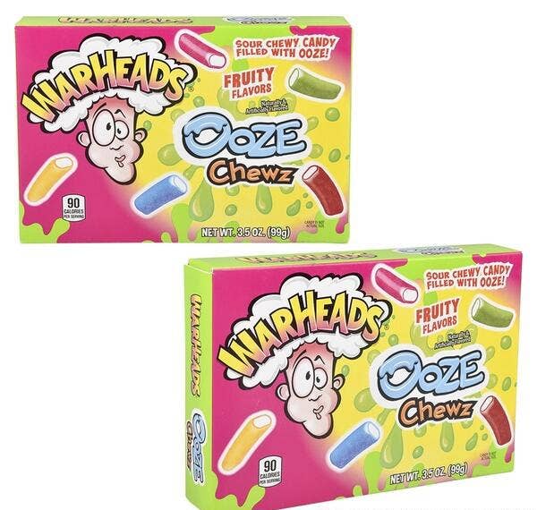 Buy WARHEADS OOZE CHEWS THEATER BOX 12 PC/CASE in Bulk