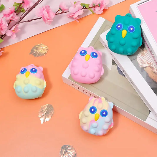 Owl Fidget Ball Squishy Toy