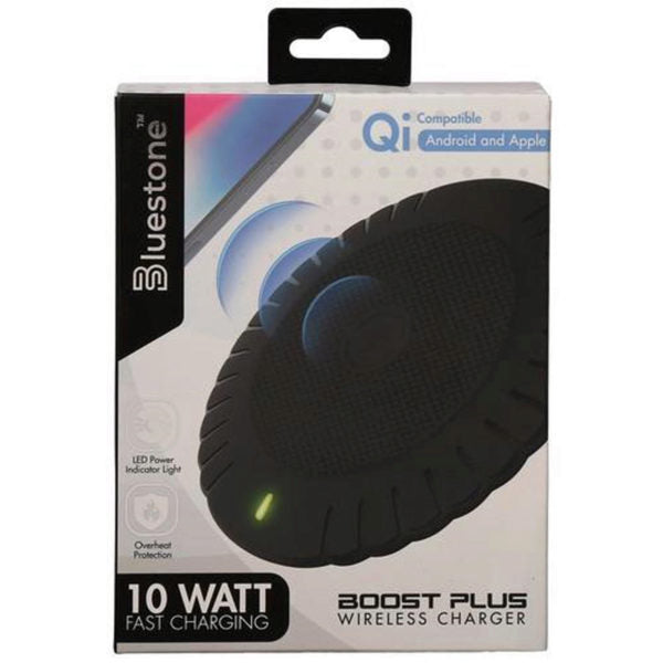 BlueStone Boost Plus 10 Watt Fast Wireless Charging Pad