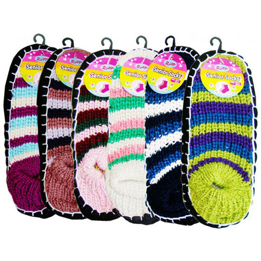 9-11 Knitted Shoe Socks MOQ 12